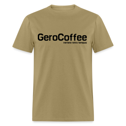 Unisex Classic GeroCoffee T-Shirt - khaki