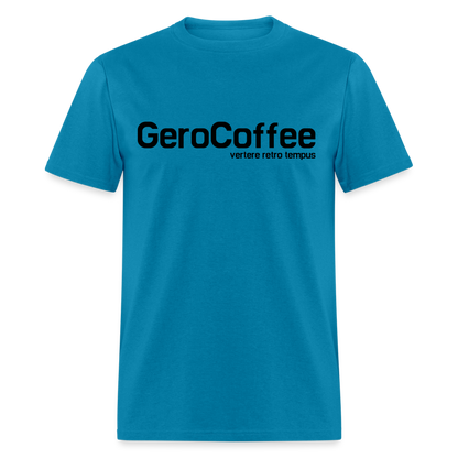 Unisex Classic GeroCoffee T-Shirt - turquoise