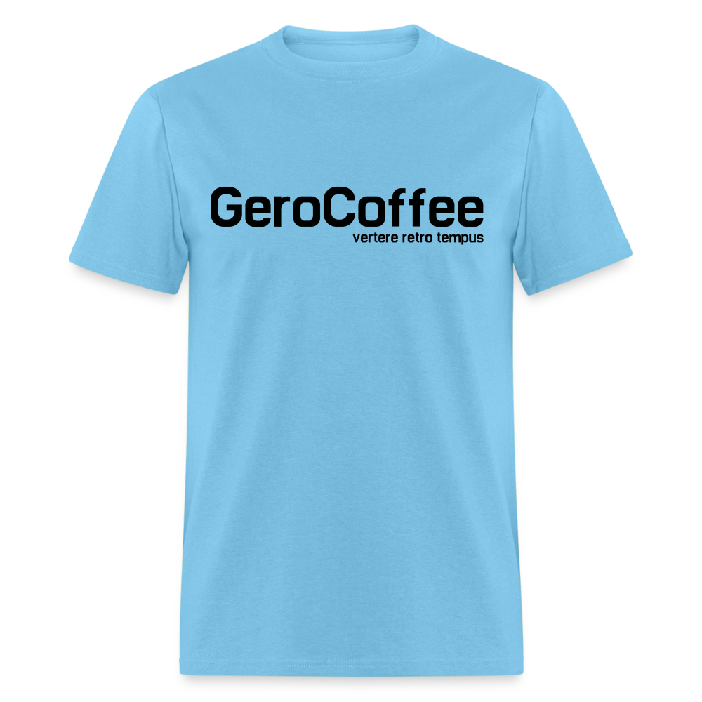 Unisex Classic GeroCoffee T-Shirt - aquatic blue