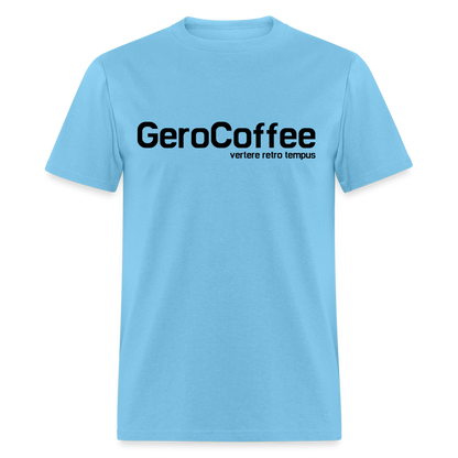 Unisex Classic GeroCoffee T-Shirt - aquatic blue