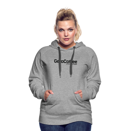 Women’s Premium GeroCoffee Hoodie - heather grey