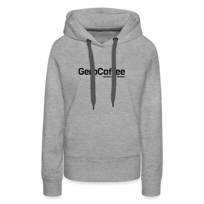 Women’s Premium GeroCoffee Hoodie - heather grey