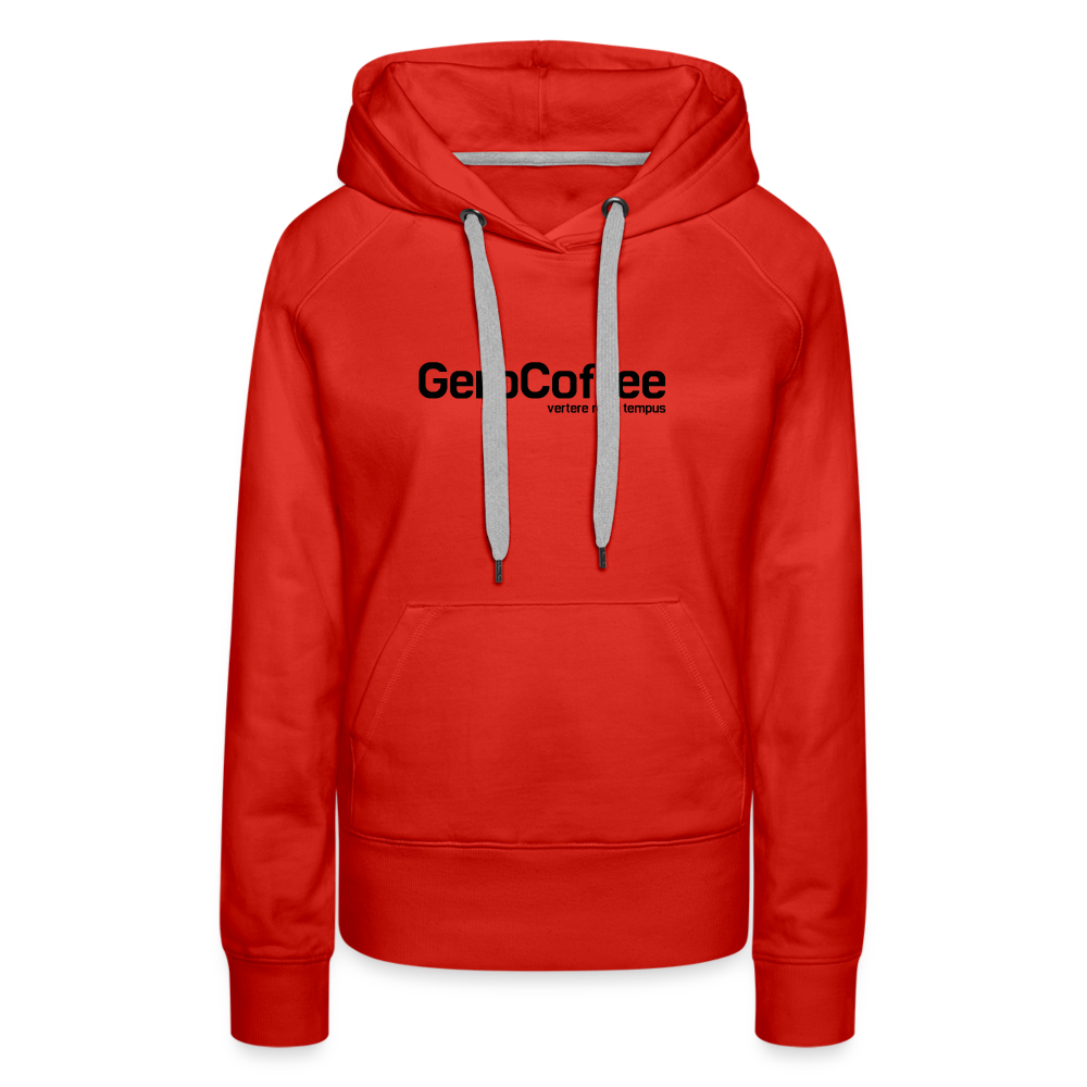 Women’s Premium GeroCoffee Hoodie - red