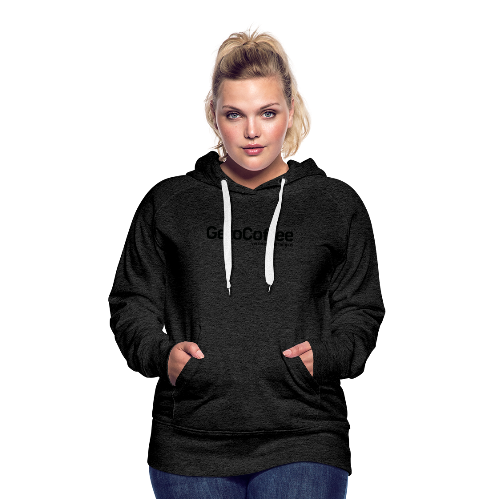 Women’s Premium GeroCoffee Hoodie - charcoal grey