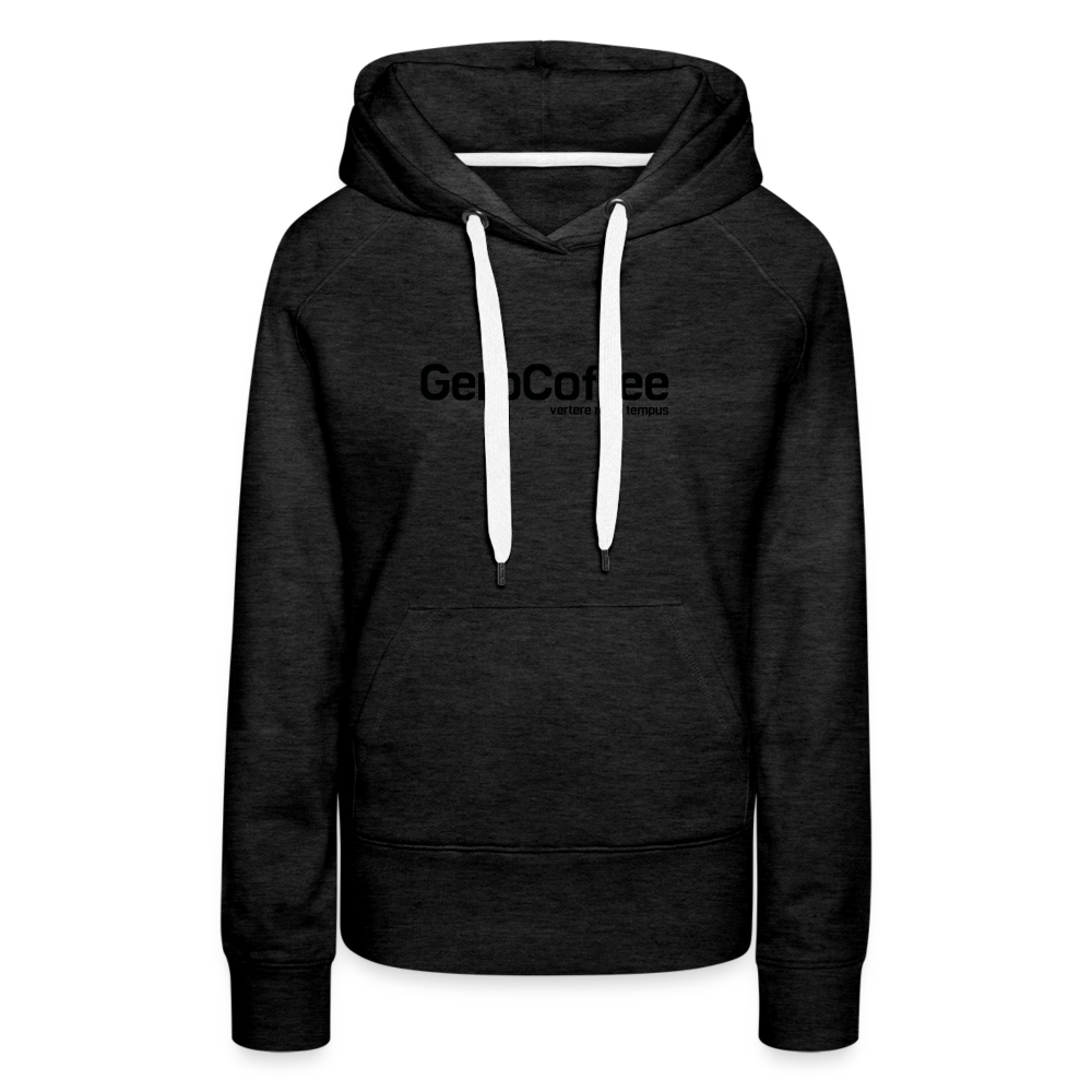 Women’s Premium GeroCoffee Hoodie - charcoal grey